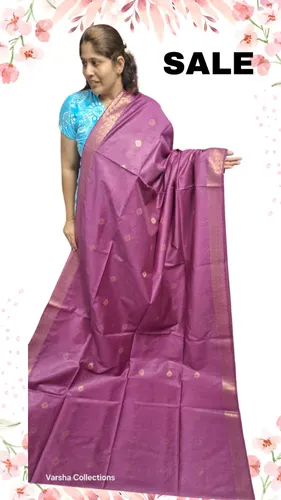 Elegant Handwoven Katan Silk Saree